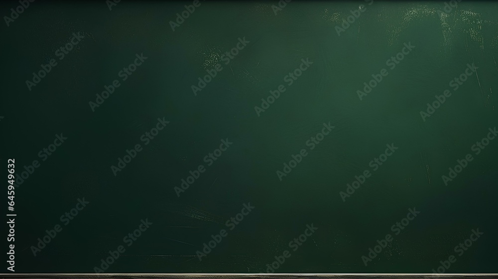 Green board. Dark green wall backdrop. education, learning, school concepts. generative AI
Green board. Dark green wall backdrop. education, learning, school concepts. generative AI