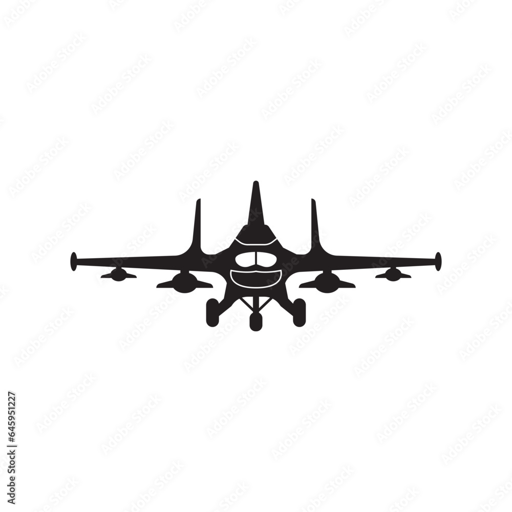 fighter jet icon vector illustration logo design fighter jet icon vector illustration logo design