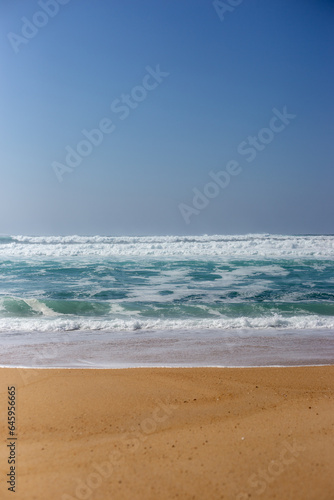 Waves on the beach