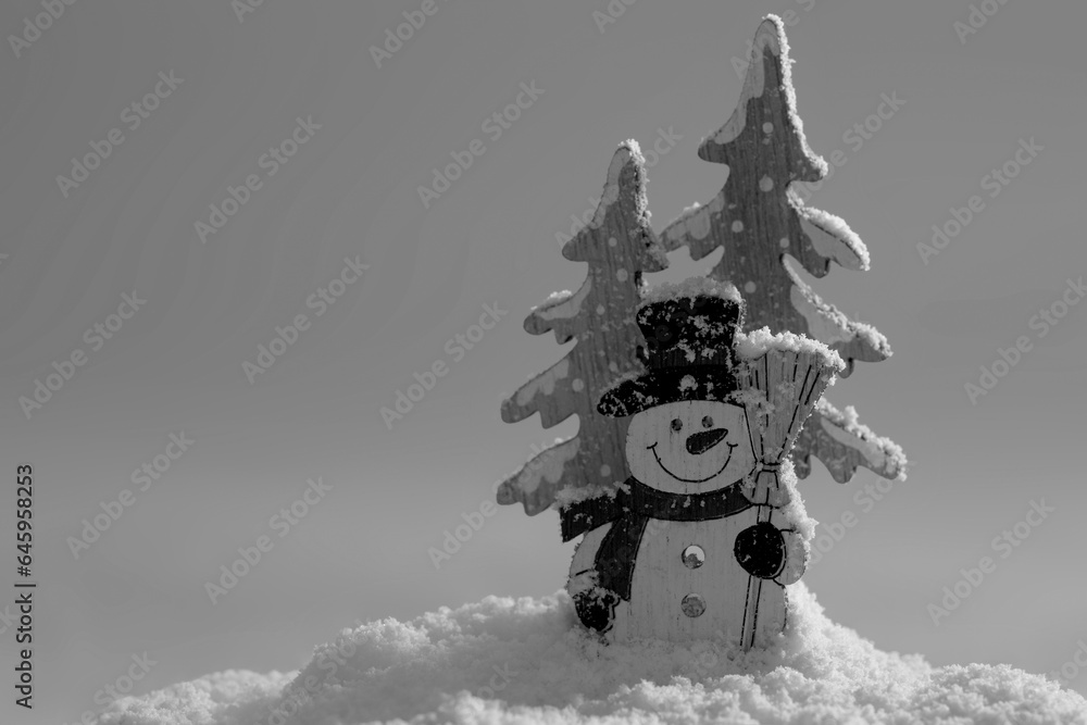 Christmas images SantaClaus father Christmas and snowman decorations