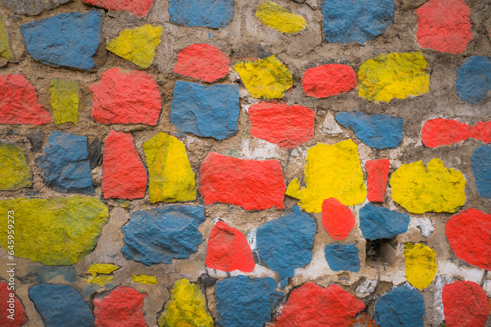 Colour Brickwall
