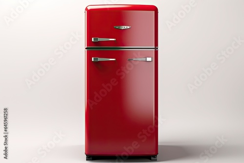 Refrigerator isolated on a white background