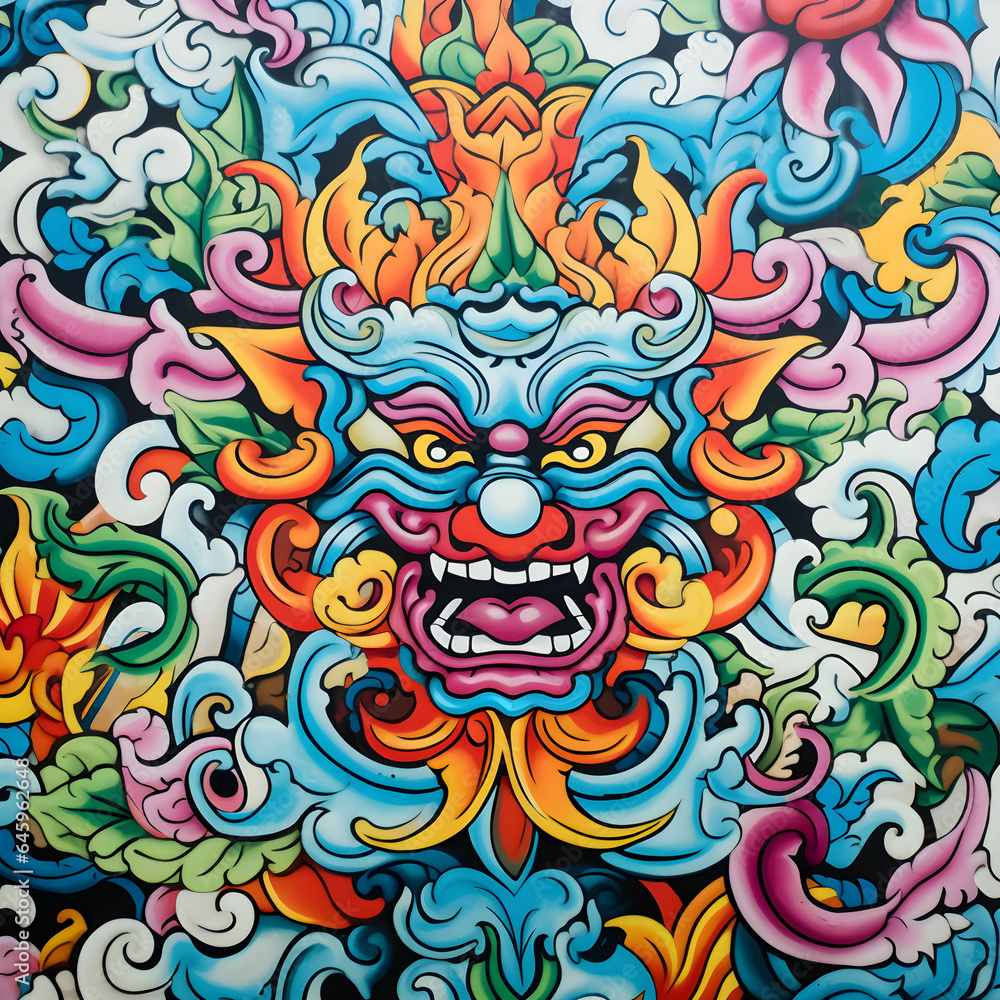 Fototapeta Naga The Dragon