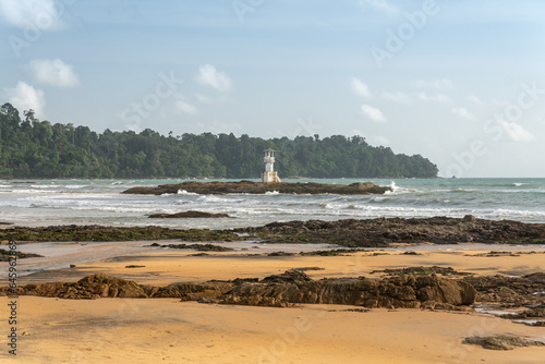 Beautiful seascape of Khaolak beach ,Phang Nga, Thailand photo