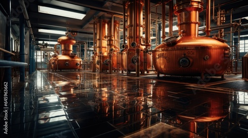 photograph of liquor distiller © sirisakboakaew
