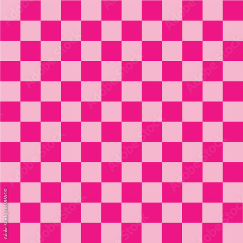 Pink checkered pattern background