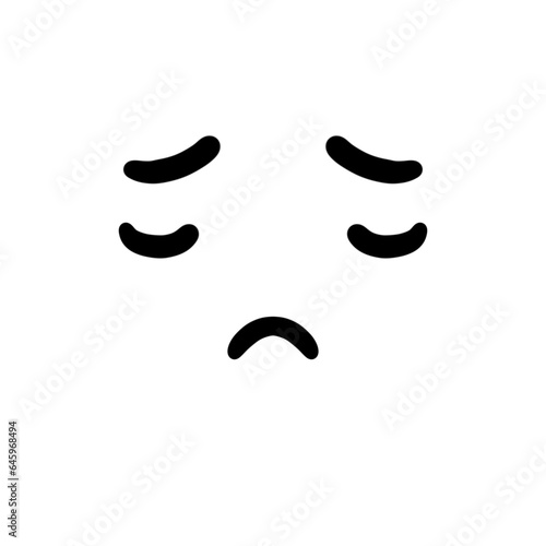 Face Emoticon Expression Emotional Emoji Doodle Cute Bahavior photo