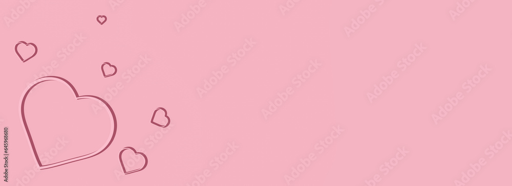 Pink hearts on a pink background. Card. Valentine's Day. Love. Image of a heart. Hearts. many hearts Pink hearts on a pink background. Card. Valentine's Day. Love. Image of a heart. Hearts. many hearts