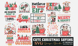 Cute Christmas Saying SVG Designs
