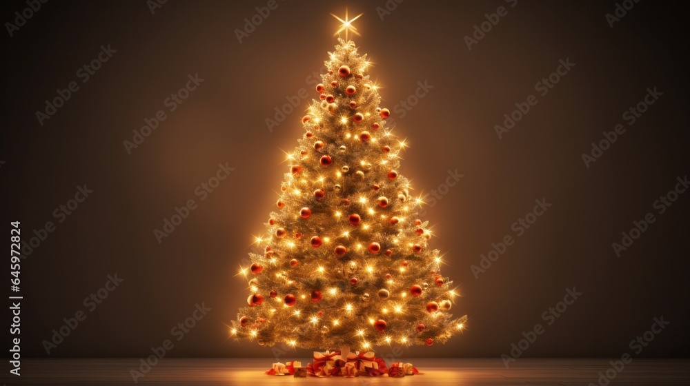 Illuminated Christmas tree Illuminated Christmas tree