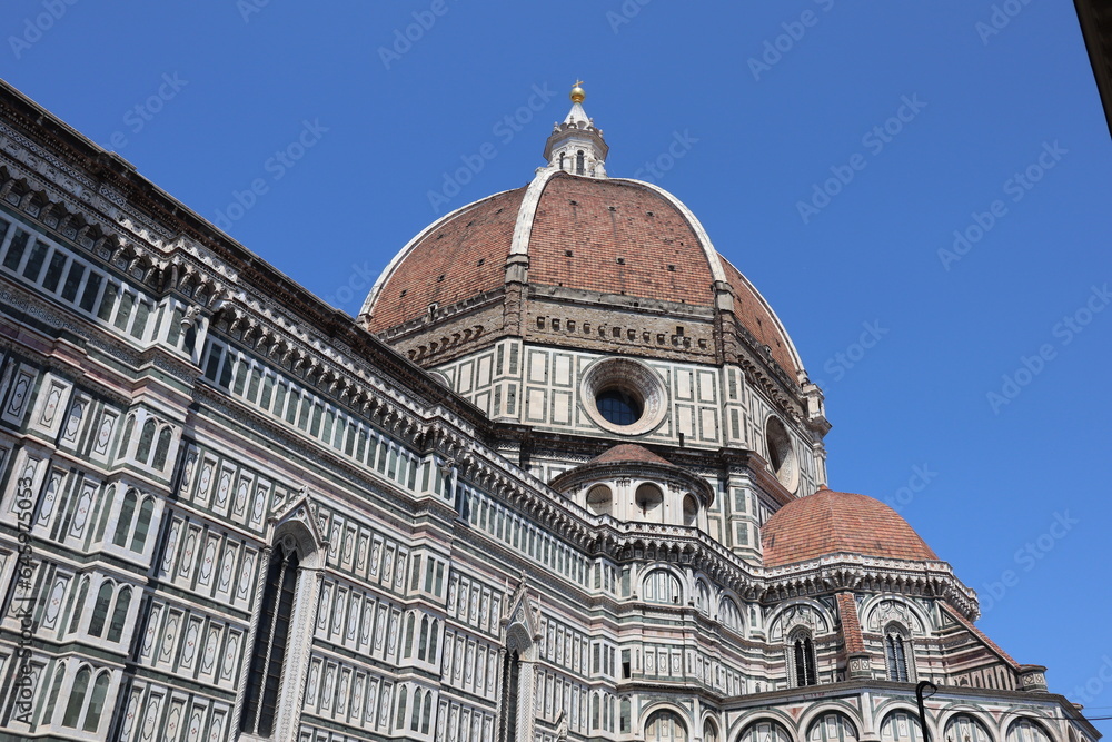 the roof of Florence Cathedral in Italy