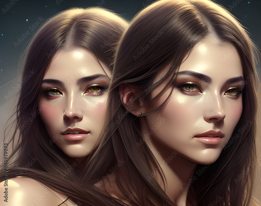 Warrior princess, fantasy style, Generative AI Warrior princess, fantasy style, Generative AI