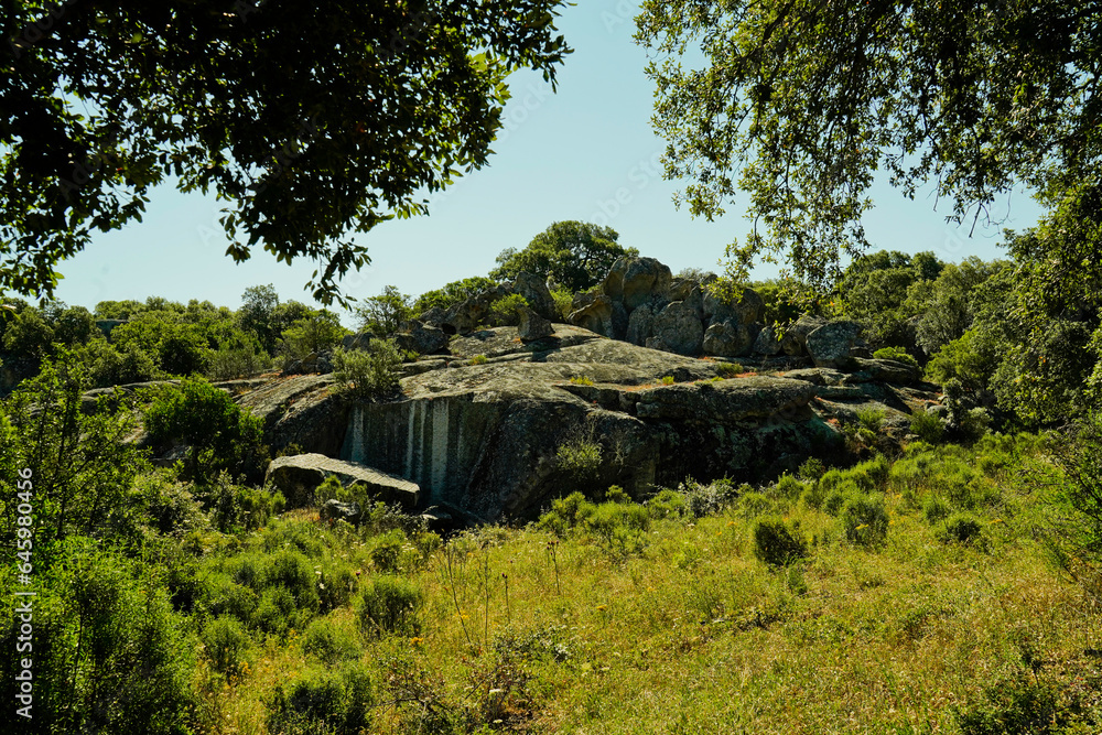 Tomba dei Giganti presso Alà dei Sardi. Provincia di Nuoro, Sardegna. Italy