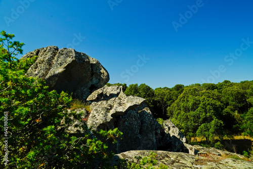 Tomba dei Giganti presso Alà dei Sardi. Provincia di Nuoro, Sardegna. Italy