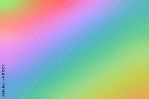 Gradient blur colorful vector background. fashion color