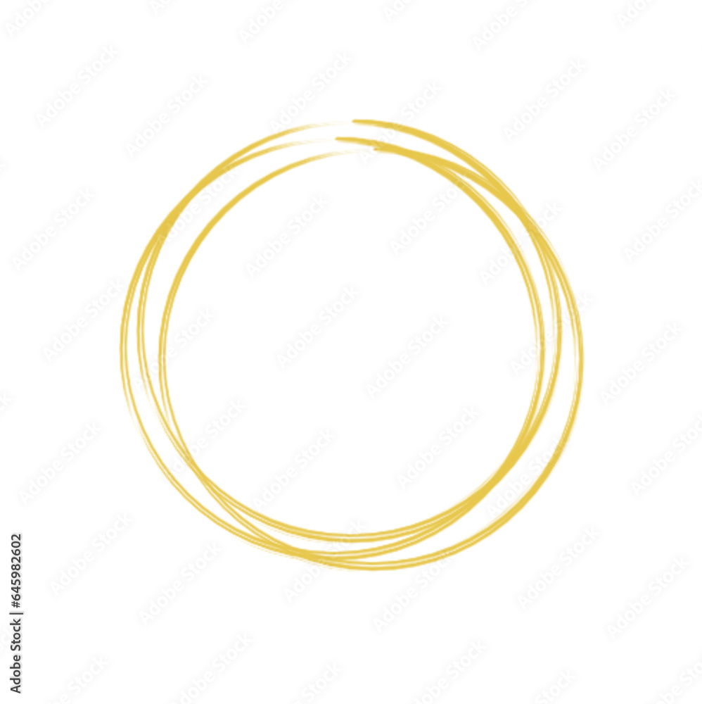 Gold round frame. Geometric line circle design elements. Vector illustration. Gold round frame. Geometric line circle design elements. Vector illustration.