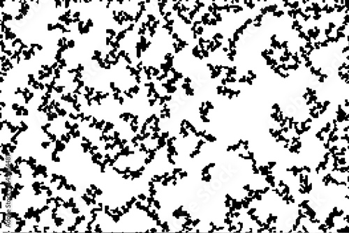 Turing ornament halftone puzzle pattern. chain reaction turing pattern