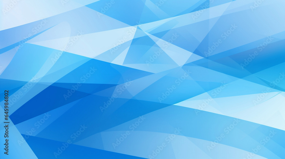 Obraz premium Blue triangle abstract pattern design background
