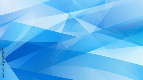 Blue triangle abstract pattern design background
