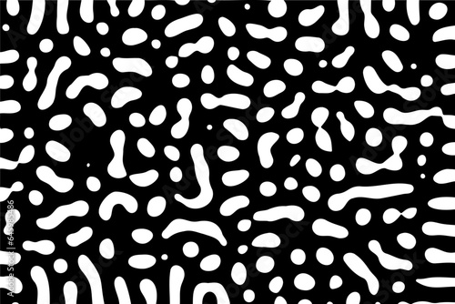 Turing ornament halftone puzzle pattern. vintage turing pattern