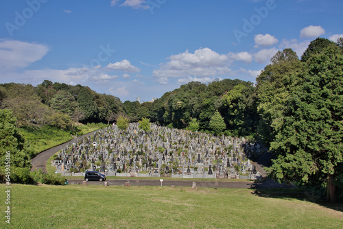 森の中の集団墓地 photo