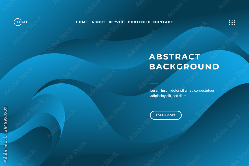 Obraz premium Abstract Web Minimalist Background Gradient, Perfect for achieving a clean and modern look in your web design projects.