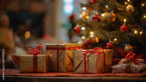 Magical Moments: Christmas Tree and Gifts