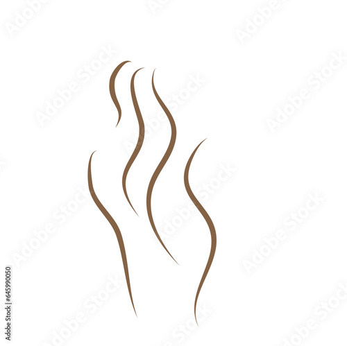 Brown Hot Steam Icon © desain_rifki