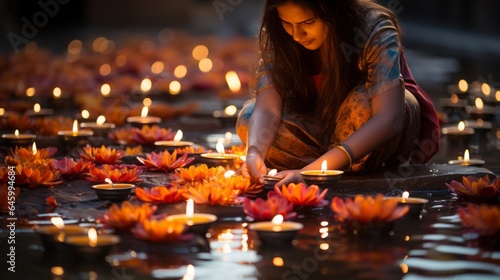 Diwali the triumph of light and kindness © Leifur