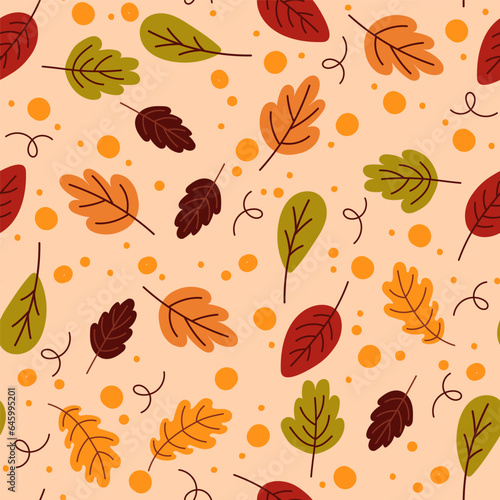 autumn seamless pattern