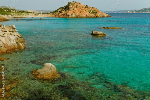 Panorama dell'Isola di Spargi. Arcipelago della Maddalena. Sardegna, Italy photo