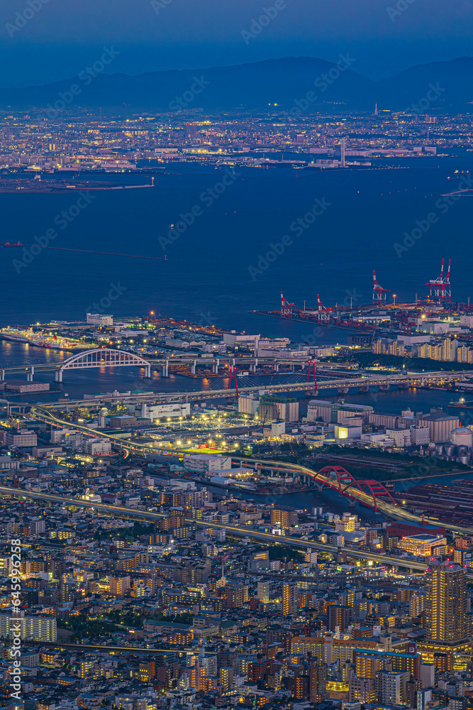 Obraz premium 都市夜景