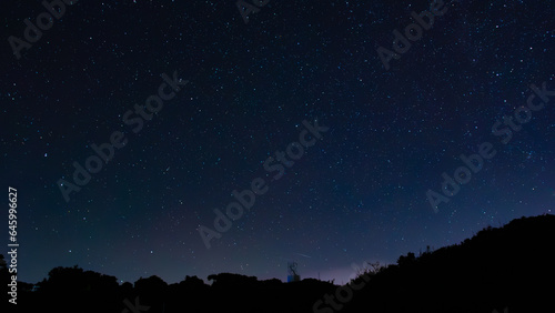 北の星空に魅了された