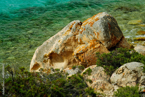 Panorama dell'Isola di Spargi, arcipelago della Maddalena. Provincia di Sassari, Sardegna. Italy photo