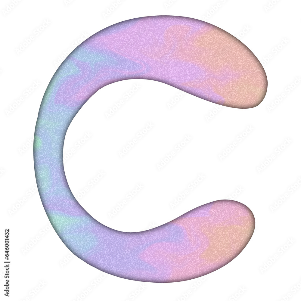 Obraz premium letters, uppercase, lowercase, numbers, english, rainbow, pink, cute, beautiful