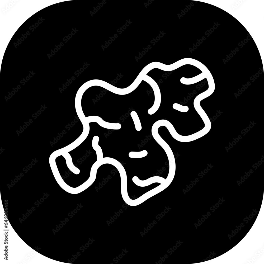 Ginger vegetables icon with black filled outline style. food, ginger, icon, vector, fresh, spice, organic. Vector Illustration Ginger vegetables icon with black filled outline style. food, ginger, icon, vector, fresh, spice, organic. Vector Illustration
