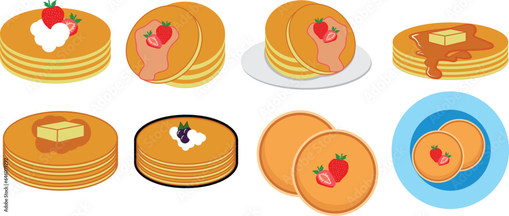 National Pancake Day vector National Pancake Day vector