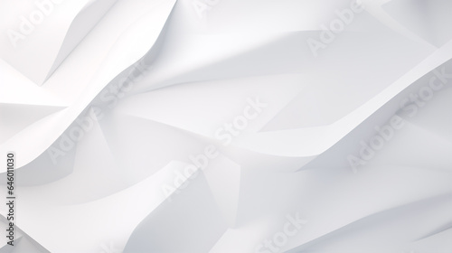 An abstract white backdrop with minimalistic geometric white light patterns.