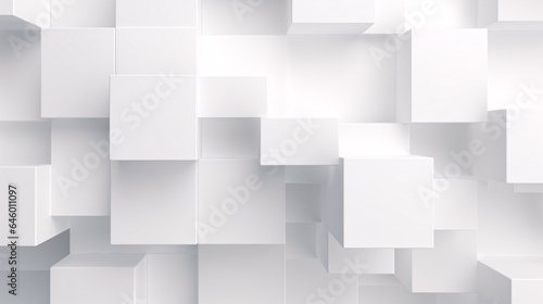 An abstract white backdrop with minimalistic geometric white light patterns.