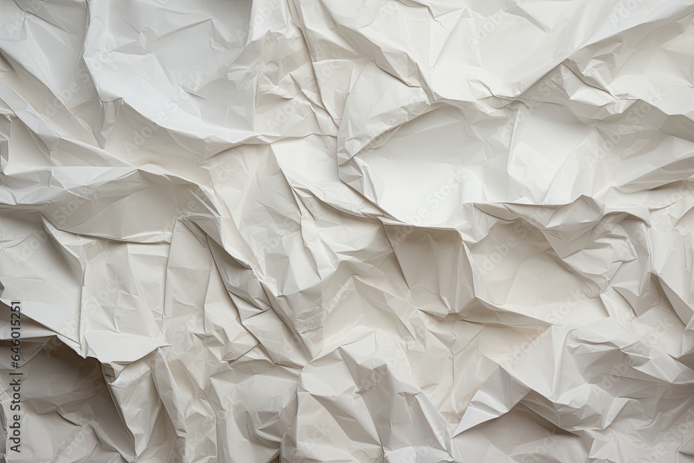 Obraz premium Crumpled paper background.