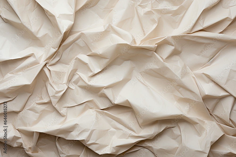 Obraz premium Crumpled paper background.