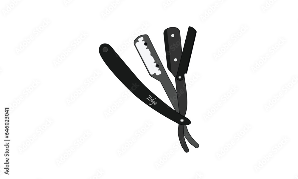 Straight Edge Shaving Razor Blade Straight Edge Shaving Razor Blade