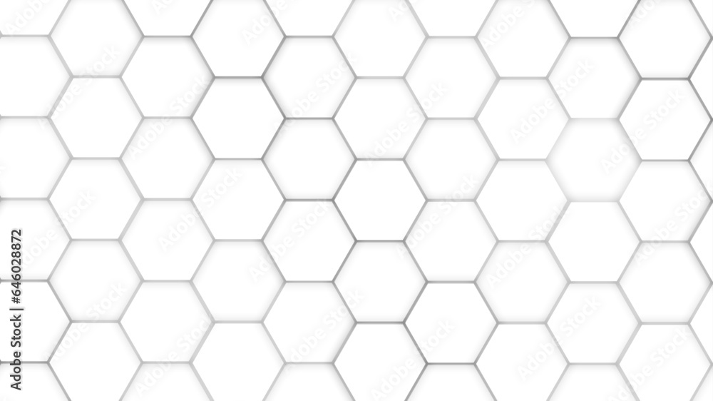Abstract White Hexagonal Background. Luxury White Pattern. Vector Illustration. 3D Futuristic abstract honeycomb mosaic white background. geometric mesh cell texture. Abstract White Hexagonal Background. Luxury White Pattern. Vector Illustration. 3D Futuristic abstract honeycomb mosaic white background. geometric mesh cell texture.