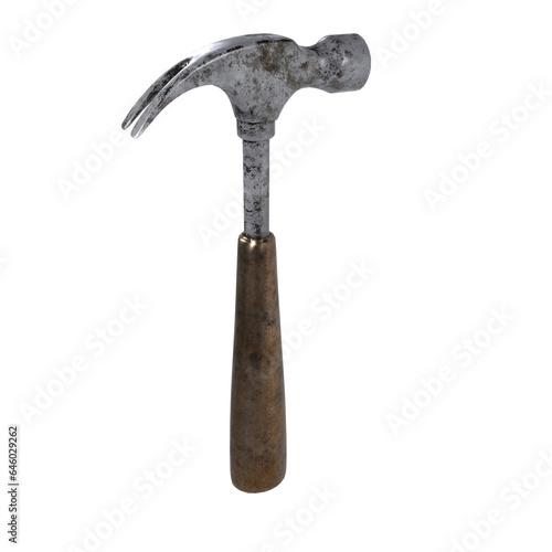 Hammer Isolated On Transparent Background