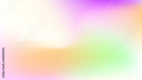 Vector colorful gradient trendy background abstract