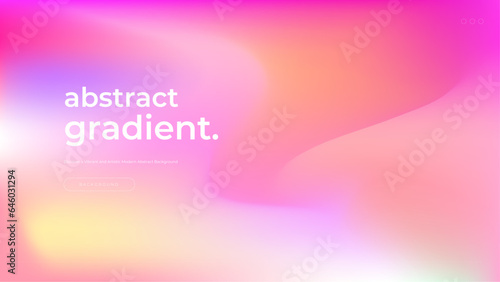 Modern colorful gradient abstract background