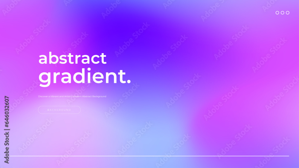 Vector purple and blue gradient trendy background abstract