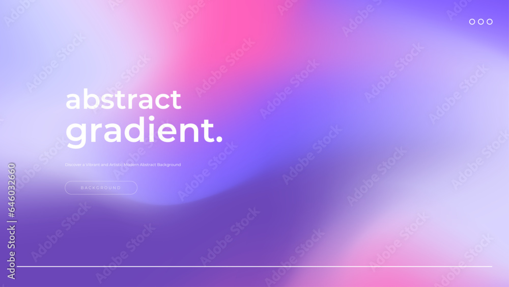 Vector abstract purple pink and blue blend gradient background