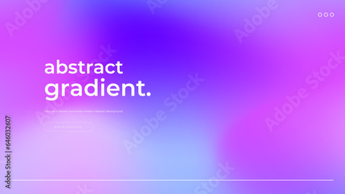 Vector purple and blue gradient trendy background abstract