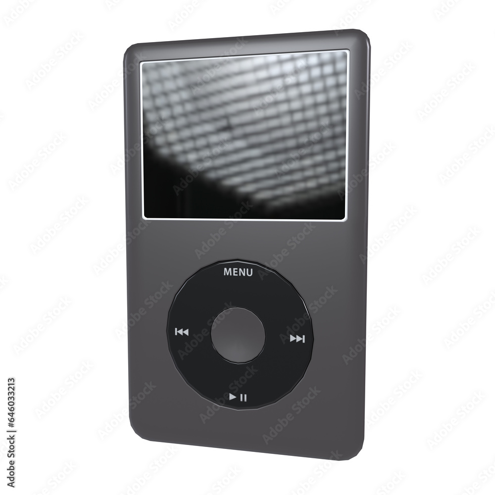 Music Player Isolated On Transparent Background Music Player Isolated On Transparent Background